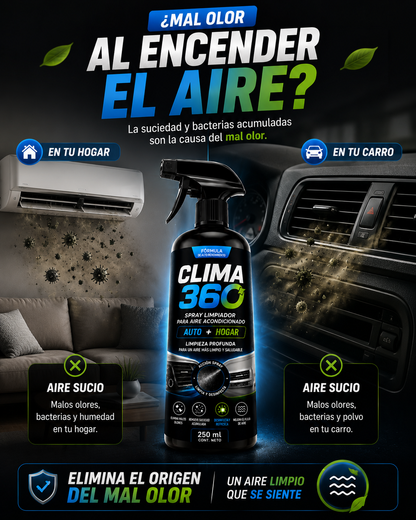 🫧Limpiador De Aire 2 en 1 - Clima 360🫧