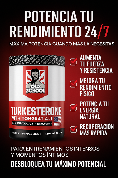 Turkesterone: La Fórmula del Hombre Alfa 🔥🍆