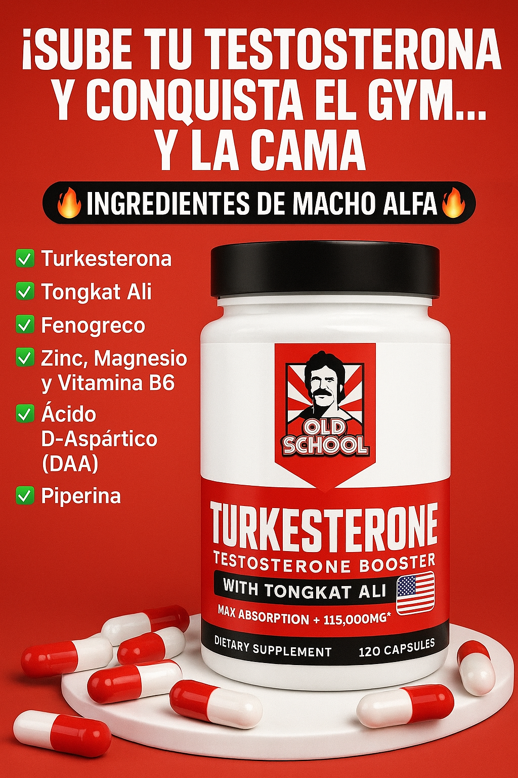 Turkesterone: La Fórmula del Hombre Alfa 🔥🍆